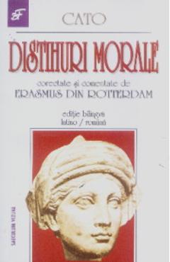 Coperta cărții 'Distihuri morale - Cato'
