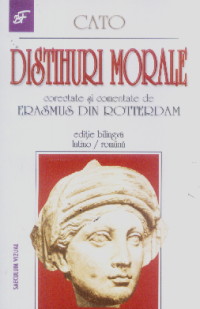 Coperta cărții 'Distihuri morale - Cato'