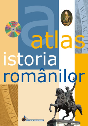 Coperta cărții 'Atlas istoria romanilor + CD'