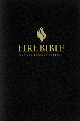 Mev Fire Bible: Black Bonded Leather - Modern English Version - Life Publishers