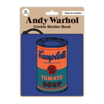 Andy Warhol Crinkle Fabric Stroller Book - Mudpuppy
