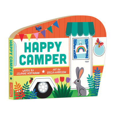 Happy Camper Shaped Board Book: Bk Board Happy Camper - Mudpuppy