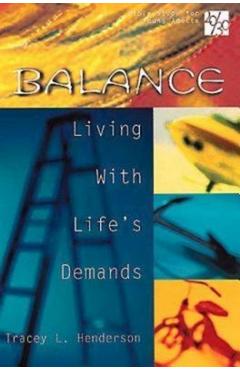 Coperta cărții '20/30 Bible Study for Young Adults: Balance: Living with Life's Demands - Tracey L. Henderson'