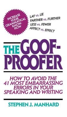 Goof Proofer - Stephen Manhard