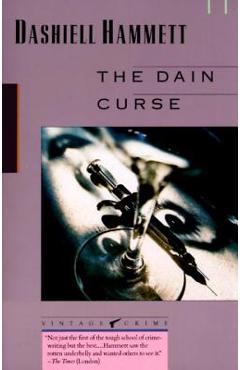 Coperta cărții 'The Dain Curse - Dashiell Hammett'