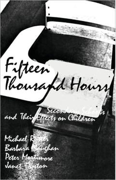 Poza produsului Fifteen Thousand Hours: Secondary Schools and Their Effects on Children - Michael J. Rutter