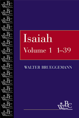 Isaiah 1-39 - Walter Brueggemann