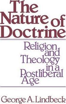 The Nature of Doctrine - Lindbeck