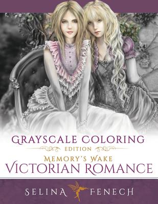 Memory's Wake Victorian Romance - Grayscale Coloring Edition - Selina Fenech