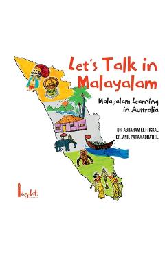Coperta cărții 'Let's Talk in Malayalam - Abraham Thomas'