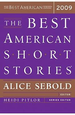 Coperta cărții 'The Best American Short Stories 2009 - Alice Sebold'