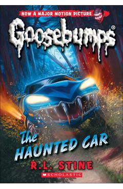 Coperta cărții 'Haunted Car - R. L. Stine'