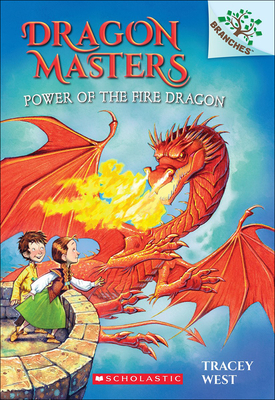 Coperta cărții 'Power of the Fire Dragon - Tracey West'