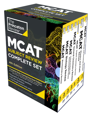 Princeton Review MCAT Subject Review Complete Box Set, 4th Edition: 7 Complete Books + 3 Online Practice Tests - The Princeton Review