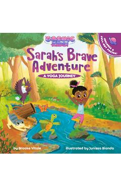 Poza produsului Sarah's Brave Adventure: A Cosmic Kids Yoga Journey - Brooke Vitale