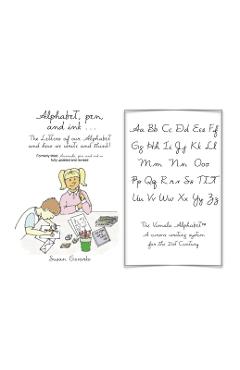 Coperta cărții 'Alphabet, pen and ink - Susan Govorko'