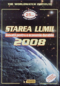 Coperta cărții 'Starea Lumii 2008'