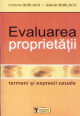 Coperta cărții 'Evaluarea proprietatii - Cristina Burlacu, Gabriel Burnaluc'