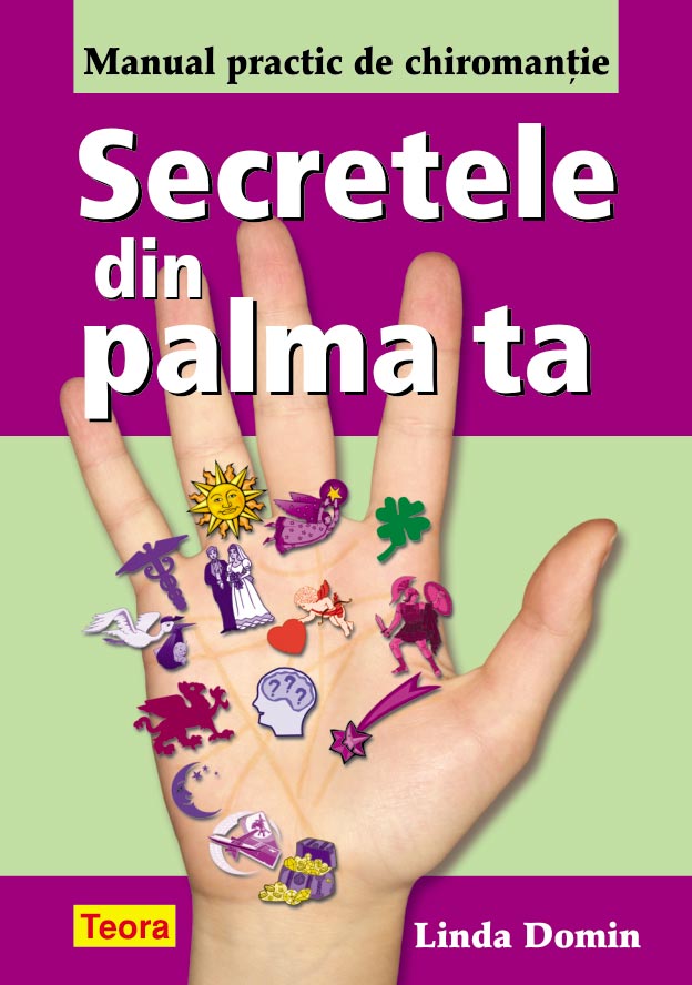 Coperta cărții 'Secretele din palma ta - Linda Domin'