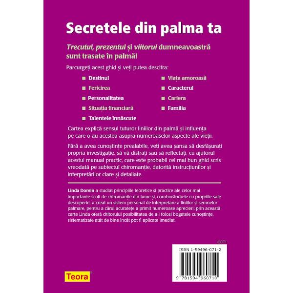 Secretele din palma ta - Linda Domin