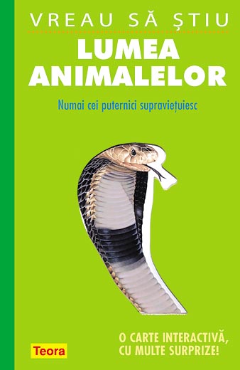 Coperta cărții 'Vreau sa stiu - Lumea animalelor'