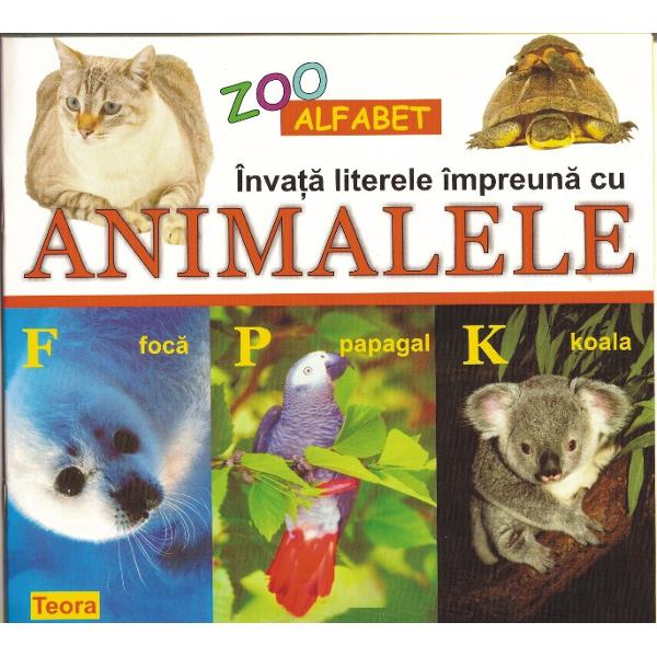 Invata literele impreuna cu animalele