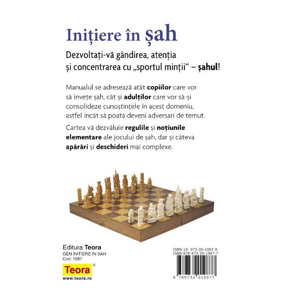 Initiere in sah - Michel Noir
