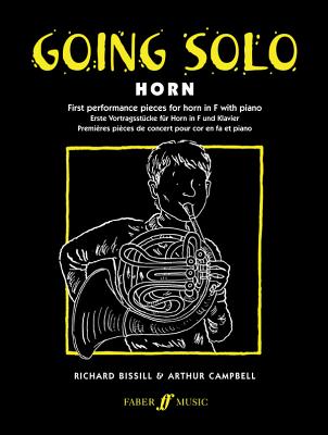 Coperta cărții 'Going Solo -- Horn - Richard Bissell'