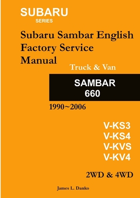 Subaru Sambar English Service Manual - James Danko