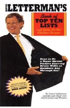 Poza produsului David Letterman's New Book of Top Ten Lists: And Wedding Dress Patterns for the Husky Bride - David Letterman