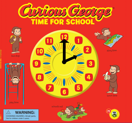 Curious George: Time for School Lift-The-Flaps (Cgtv) - H. A. Rey