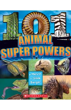 Coperta cărții '101 Animal Superpowers - Melvin Berger'