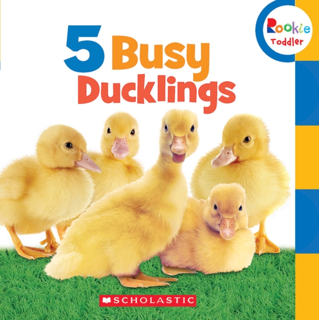 Coperta cărții '5 Busy Ducklings (Rookie Toddler) - Scholastic'