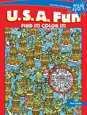 Spark U.S.A. Fun Find It! Color It! - Diana Zourelias
