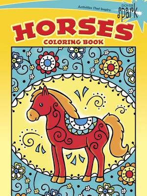 Spark Horses Coloring Book - Noelle Dahlen