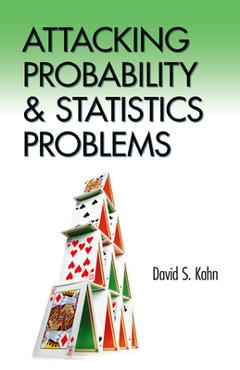 Coperta cărții 'Attacking Probability and Statistics Problems - David S. Kahn'