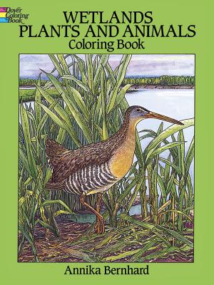 Wetlands Plants and Animals Coloring Book - Annika Bernhard