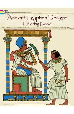 Ancient Egyptian Designs Coloring Book