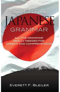 Coperta cărții 'Essential Japanese Grammar - E. F. Bleiler'
