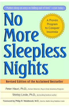 No More Sleepless Nights - Peter Hauri