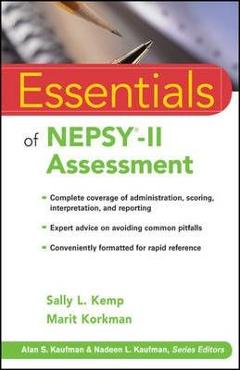Coperta cărții 'Essentials of NEPSY-II Assessment - Marit Korkman'