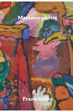 Coperta cărții 'Metamorphosis - Franz Kafka'