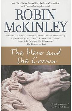 Coperta cărții 'The Hero and the Crown - Robin Mckinley'