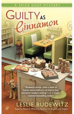 Coperta cărții 'Guilty as Cinnamon - Leslie Budewitz'
