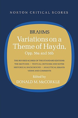 Coperta cărții 'Variations on a Theme of Haydn - Johannes Brahms'