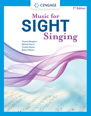 Music for Sight Singing - Thomas E. Benjamin