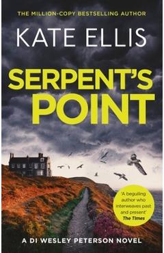 Coperta cărții 'Serpent's Point: Book 26 in the Di Wesley Peterson Crime Series - Kate Ellis'
