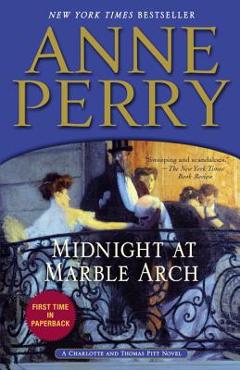 Coperta cărții 'Midnight at Marble Arch - Anne Perry'