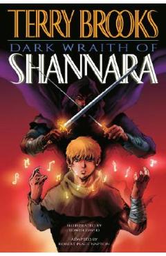 Coperta cărții 'Dark Wraith of Shannara - Terry Brooks'