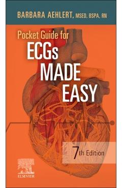 Coperta cărții 'Pocket Guide for Ecgs Made Easy - Barbara J. Aehlert'